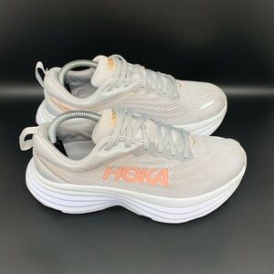 Hoka One Bondi 8 Road Running Shoes Women's Sz 8.5D Wide